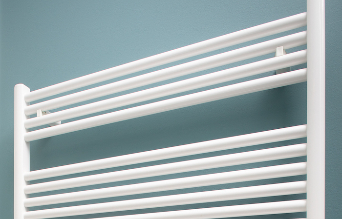 Heated Towel Racks Double as Low-Profile Radiators